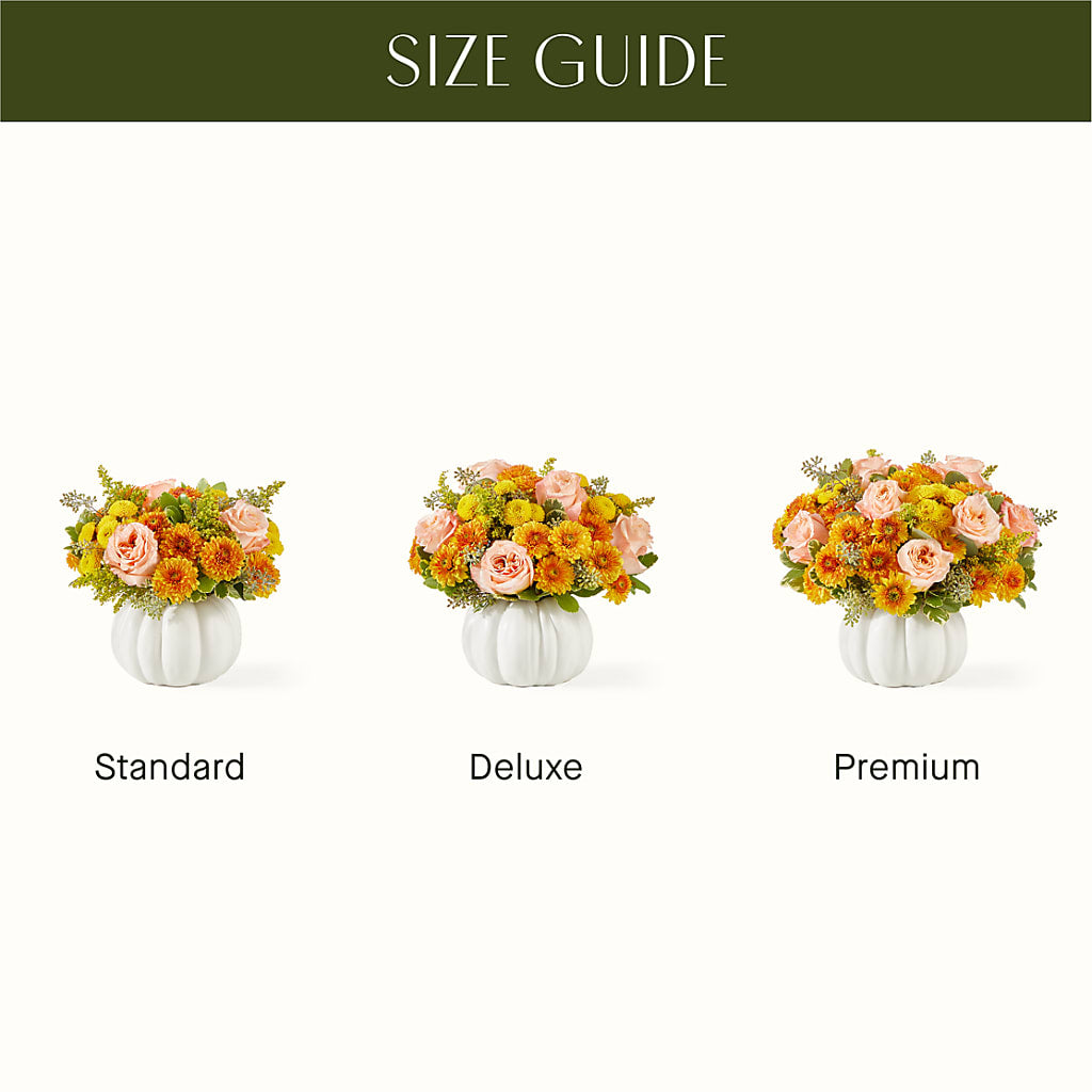 Peachy Pumpkin – Rose And Silk Florist Llc, Lewisville TX