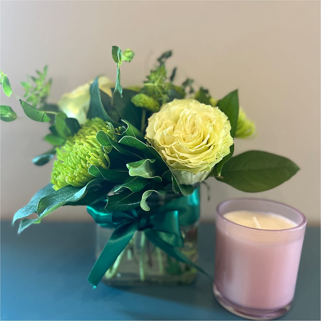 Emerald Forest Bouquet – Rose And Silk Florist Llc, Lewisville TX