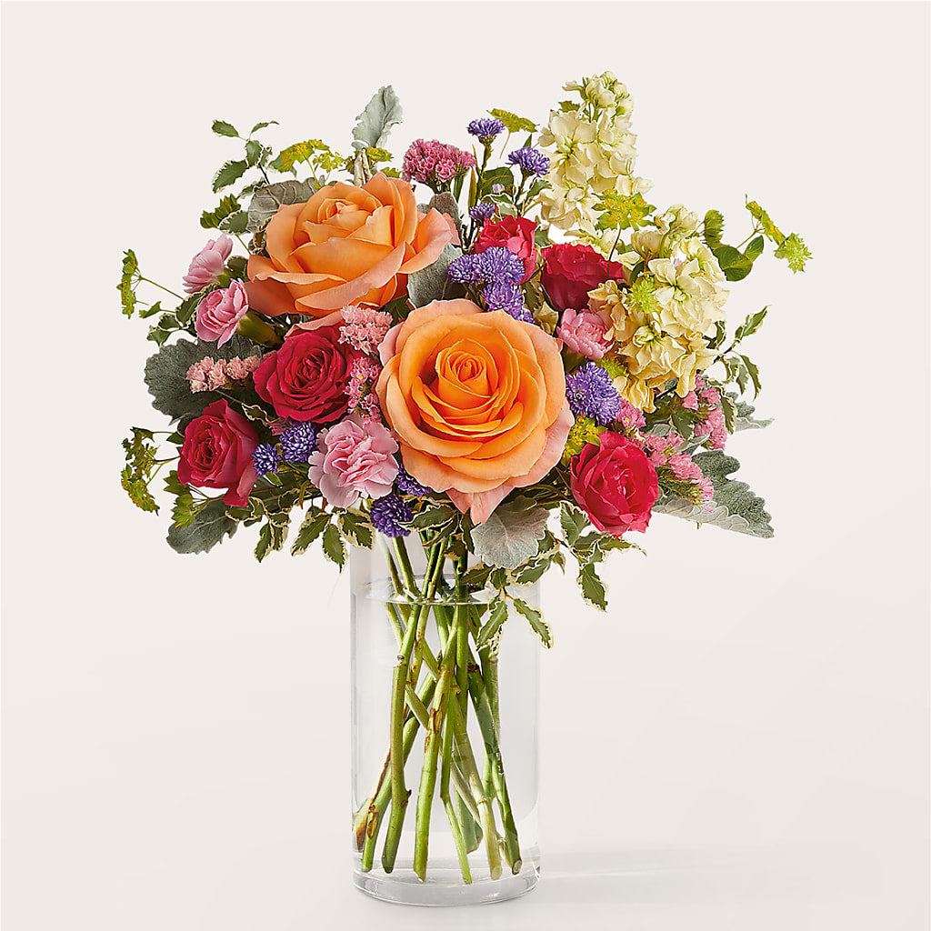 Tangerine Tango Bouquet – Rose And Silk Florist Llc, Lewisville TX