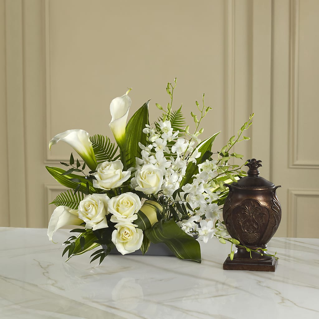 At Peace Arrangement – Rose And Silk Florist Llc, Lewisville TX
