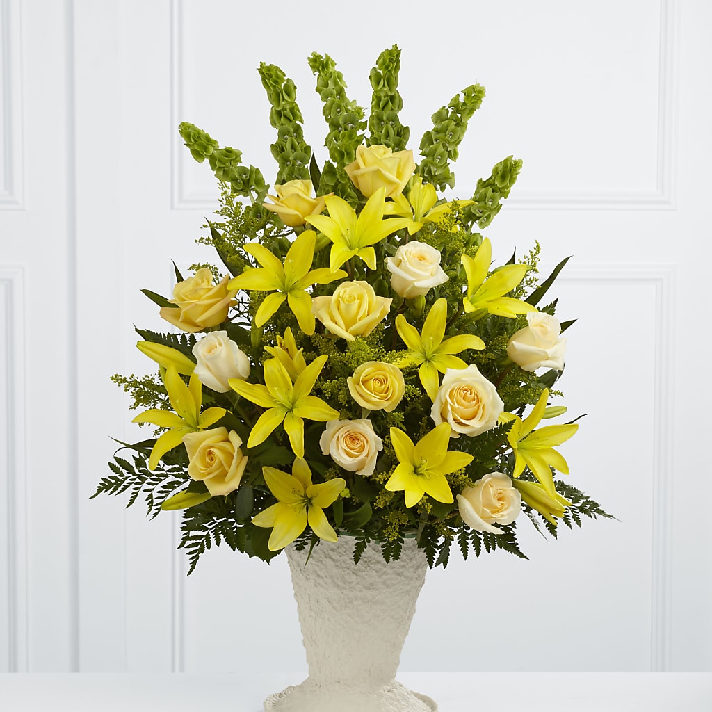 Golden Memories Arrangement – Rose And Silk Florist Llc, Lewisville TX