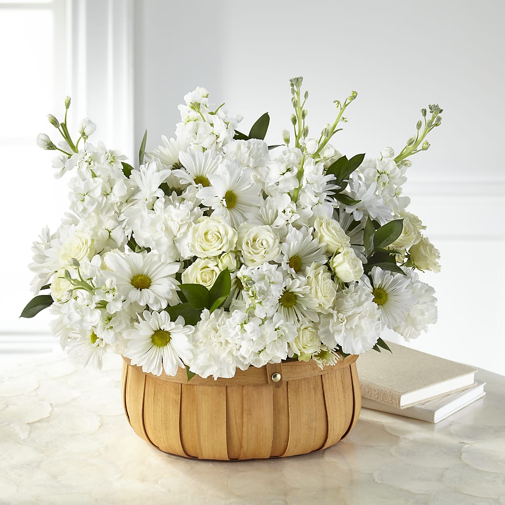 Graceful Garden Basket – Rose And Silk Florist Llc, Lewisville TX