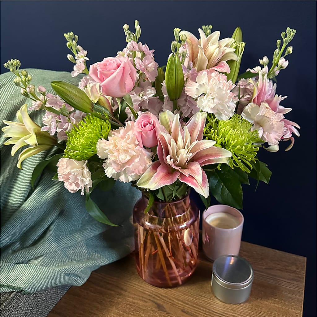 Pretty in Pink Bouquet – Rose And Silk Florist Llc, Lewisville TX