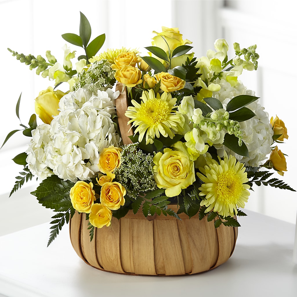 Rustic Remembrance Basket – Rose And Silk Florist Llc, Lewisville TX