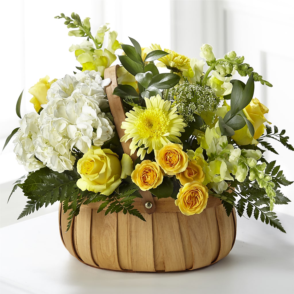 Rustic Remembrance Basket – Rose And Silk Florist Llc, Lewisville TX