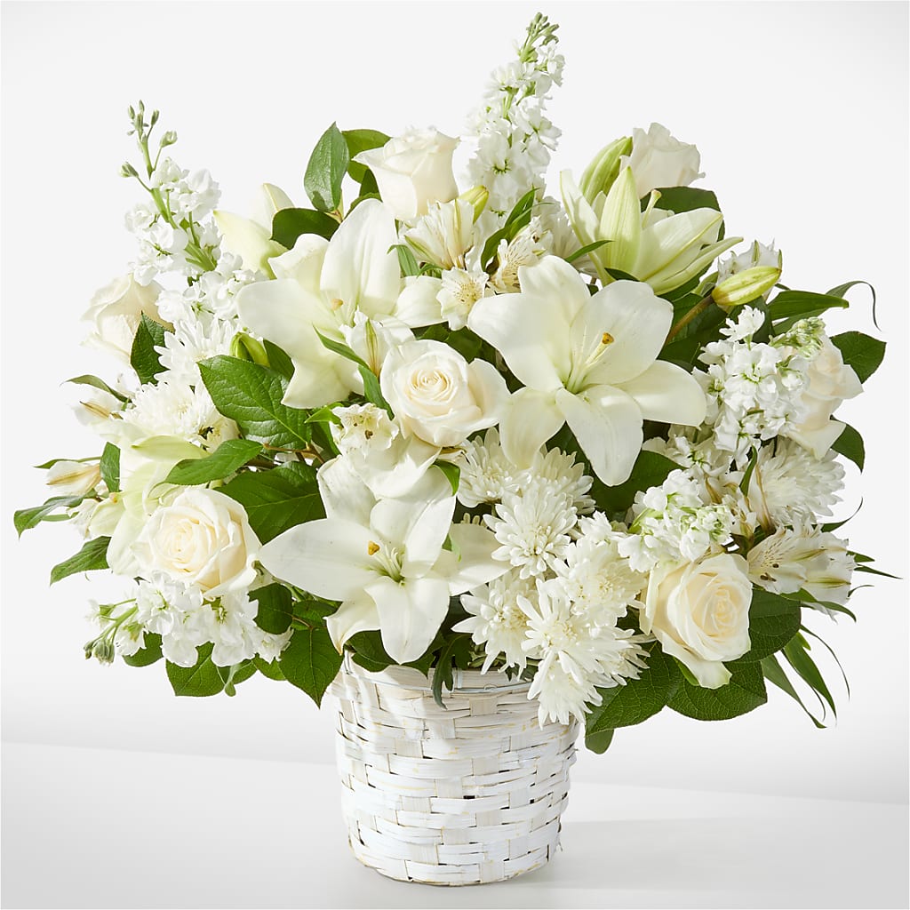 Peaceful Reflections Arrangement – Rose And Silk Florist Llc, Lewisville TX