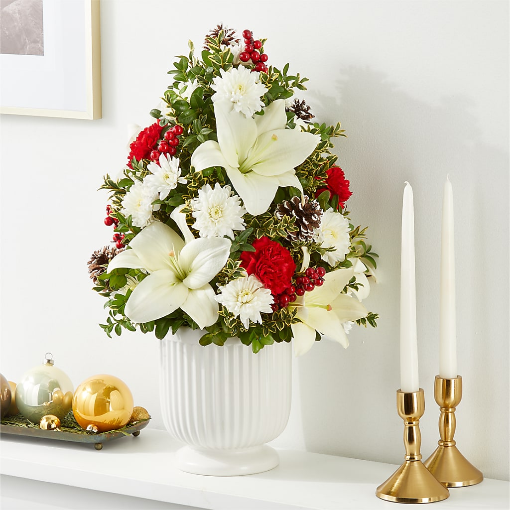 Festive Moments Tree –  Rose And Silk Florist Llc, Lewisville TX