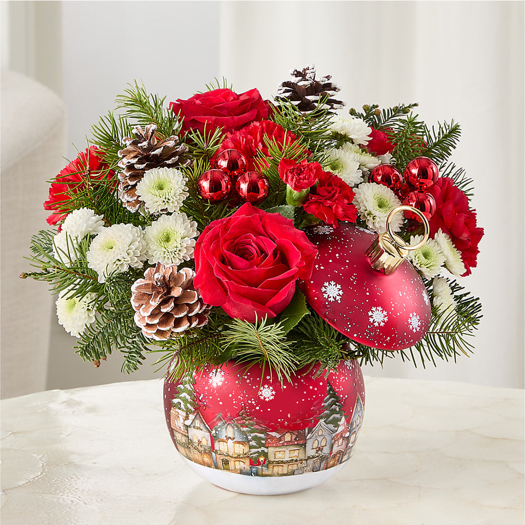 Christmas Carols Ornament –  Rose And Silk Florist Llc, Lewisville TX