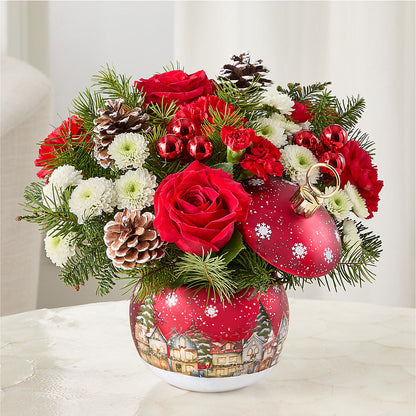 Christmas Carols Ornament –  Rose And Silk Florist Llc, Lewisville TX