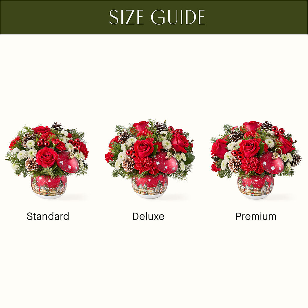 Christmas Carols Ornament –  Rose And Silk Florist Llc, Lewisville TX