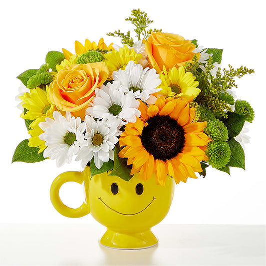 Be Happy Bouquet –  Rose And Silk Florist Llc, Lewisville TX