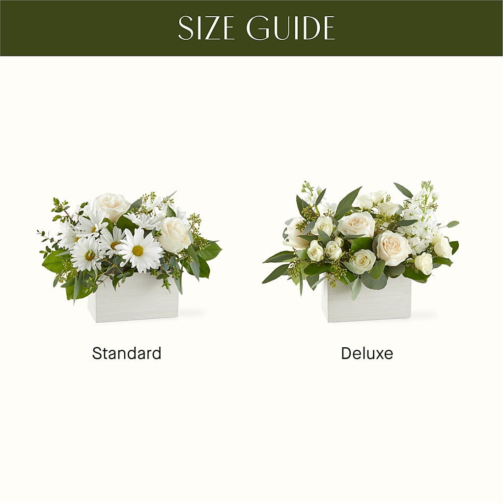 Fresh Linen Box Bouquet –  Rose And Silk Florist Llc, Lewisville TX