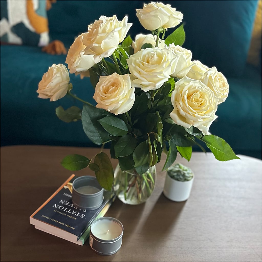 Long Stem Yellow Rose Bouquet –  Rose And Silk Florist Llc, Lewisville TX