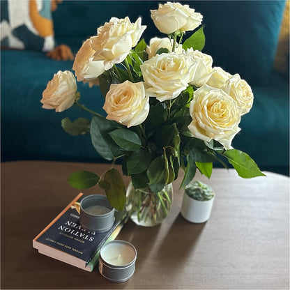 Long Stem Yellow Rose Bouquet –  Rose And Silk Florist Llc, Lewisville TX
