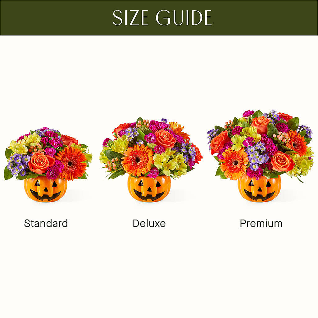 Tricks & Treats Pumpkin –  Rose And Silk Florist Llc, Lewisville TX