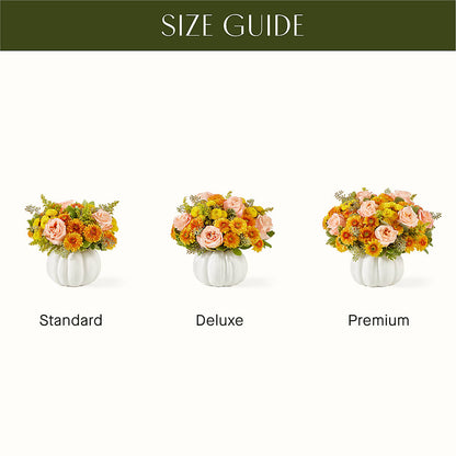 Peachy Pumpkin –  Rose And Silk Florist Llc, Lewisville TX