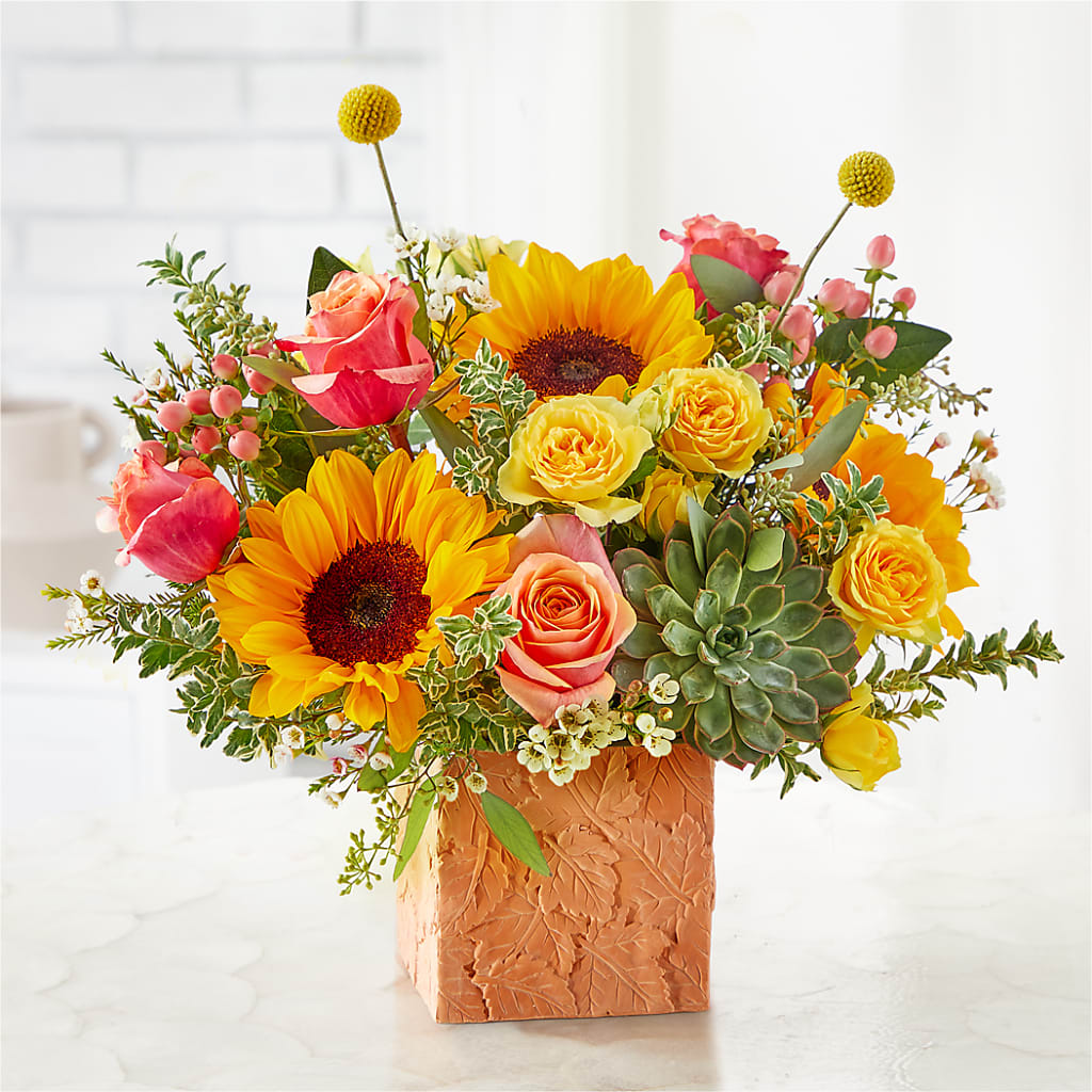 Sunflower Season Bouquet –  Rose And Silk Florist Llc, Lewisville TX