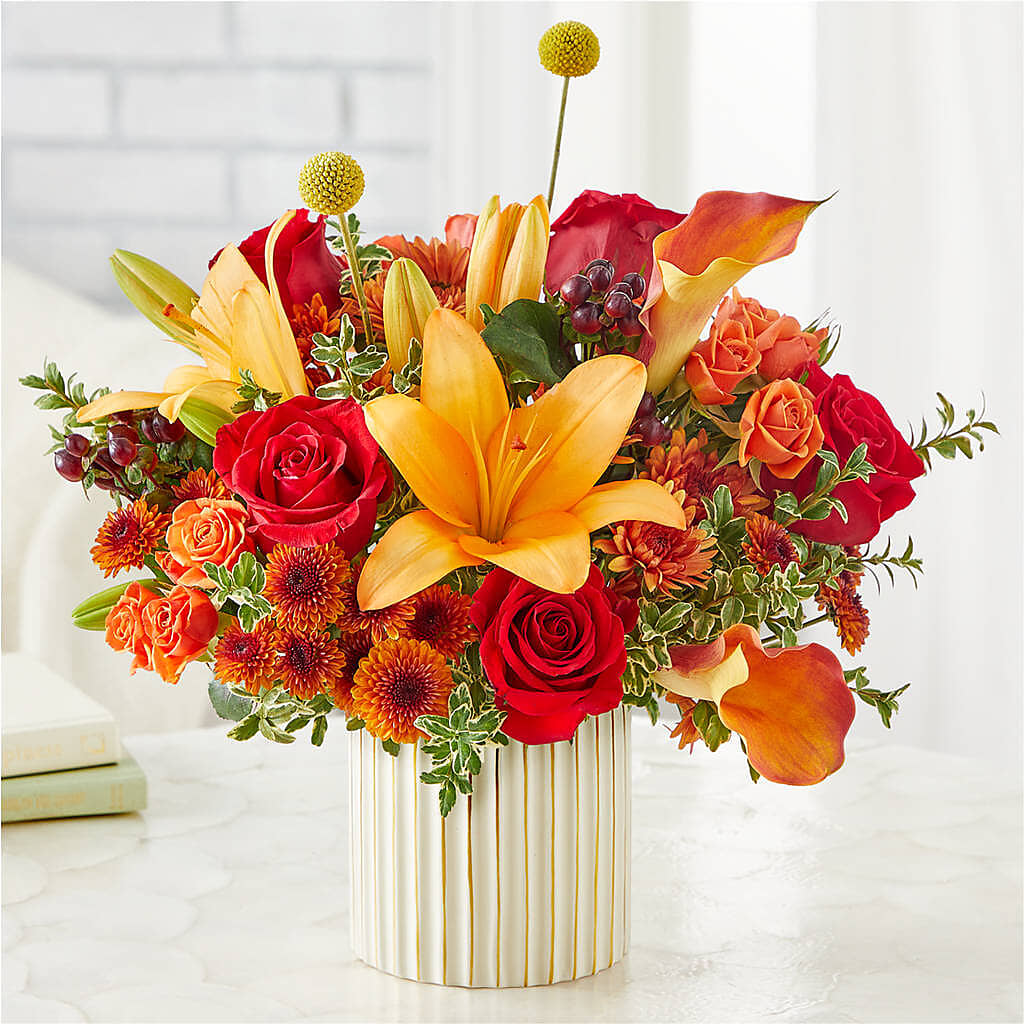 Scarlet Skies Bouquet –  Rose And Silk Florist Llc, Lewisville TX