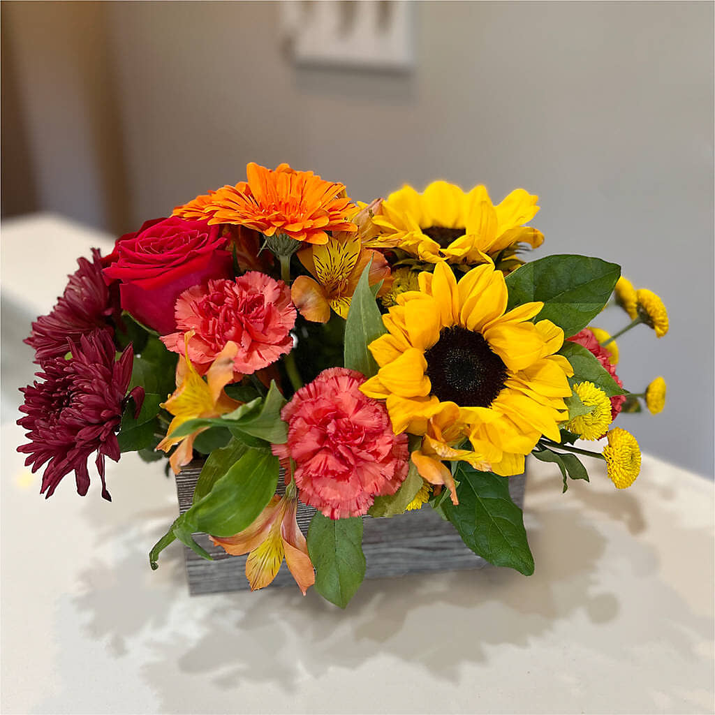Autumn Orchard Bouquet –  Rose And Silk Florist Llc, Lewisville TX