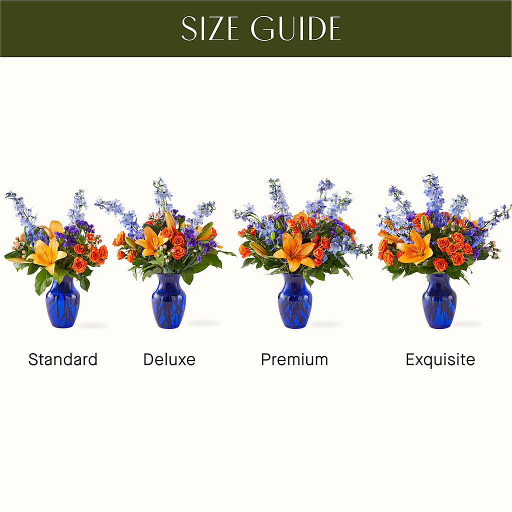 Radiant Citrus Bouquet –  Rose And Silk Florist Llc, Lewisville TX