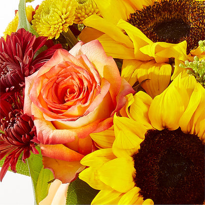 Golden Gourd Pumpkin Bouquet –  Rose And Silk Florist Llc, Lewisville TX