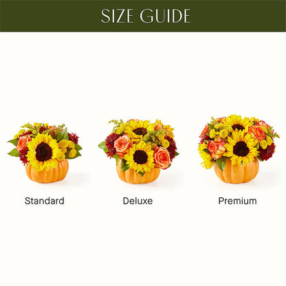 Golden Gourd Pumpkin Bouquet –  Rose And Silk Florist Llc, Lewisville TX