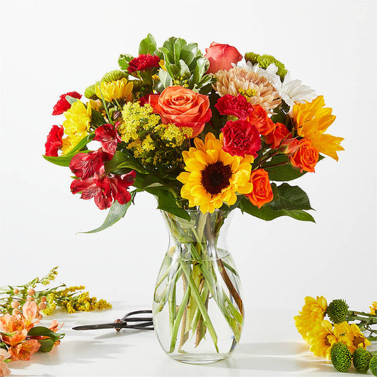 Fall Delight – A Florist Original –  Rose And Silk Florist Llc, Lewisville TX