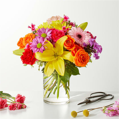 Cue the Confetti - A Florist Original –  Rose And Silk Florist Llc, Lewisville TX