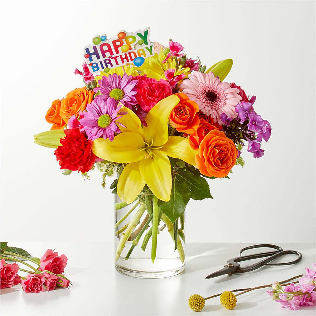 Cue the Confetti - A Florist Original –  Rose And Silk Florist Llc, Lewisville TX