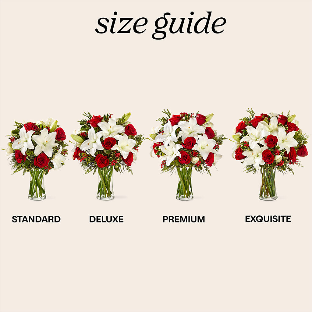 Sparkling Snowflakes Bouquet –  Rose And Silk Florist Llc, Lewisville TX