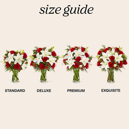 Sparkling Snowflakes Bouquet –  Rose And Silk Florist Llc, Lewisville TX