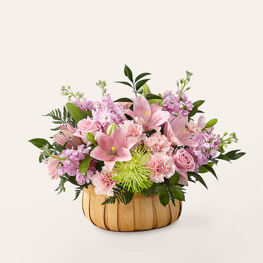Beautiful Spirit Basket –  Rose And Silk Florist Llc, Lewisville TX