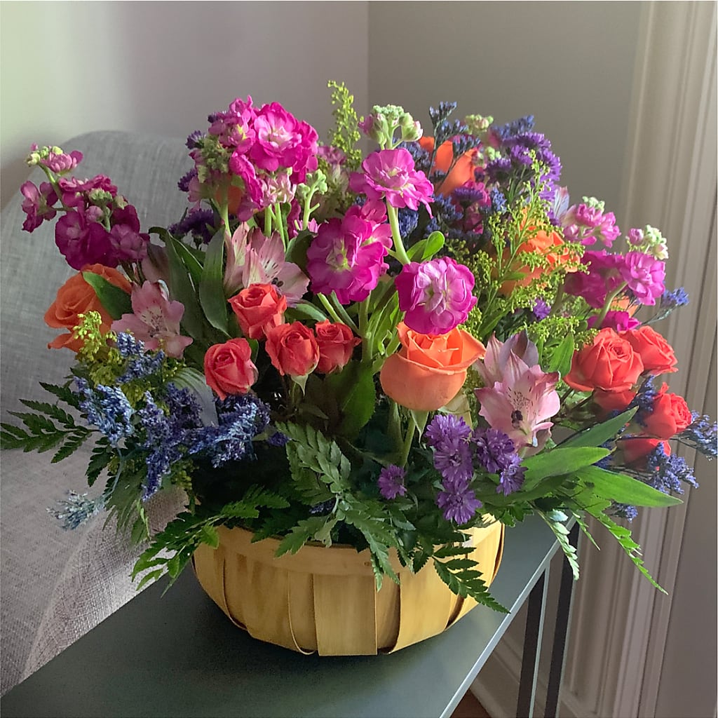 Garden of Life Basket –  Rose And Silk Florist Llc, Lewisville TX