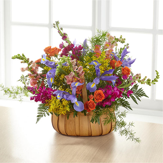 Garden of Life Basket –  Rose And Silk Florist Llc, Lewisville TX
