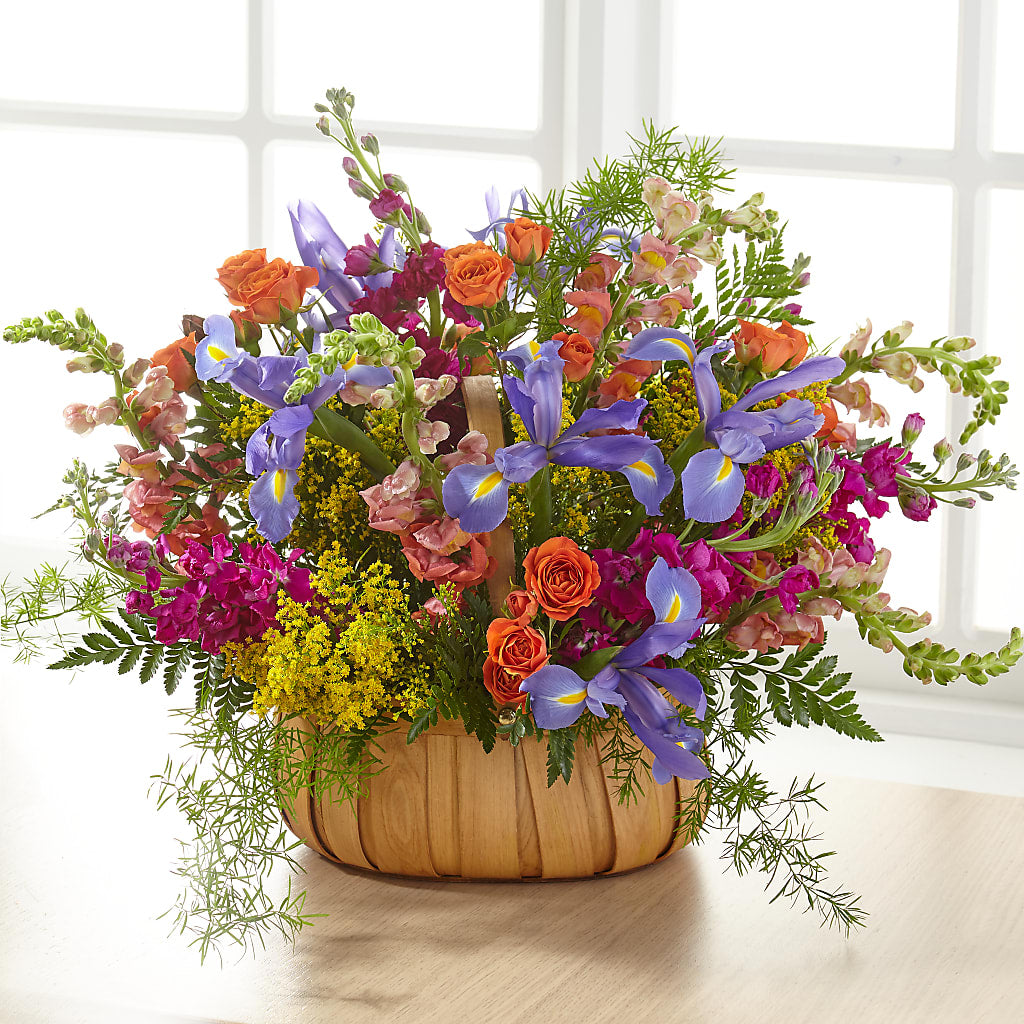Garden of Life Basket –  Rose And Silk Florist Llc, Lewisville TX