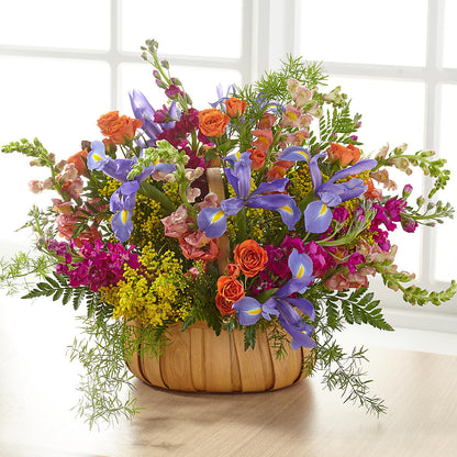 Garden of Life Basket –  Rose And Silk Florist Llc, Lewisville TX