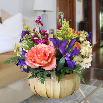 Garden of Life Basket –  Rose And Silk Florist Llc, Lewisville TX