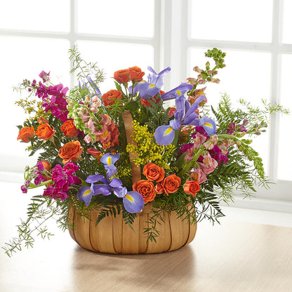 Garden of Life Basket –  Rose And Silk Florist Llc, Lewisville TX