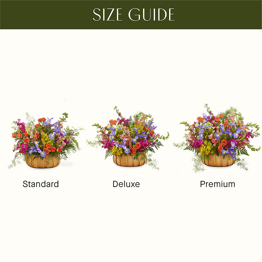 Garden of Life Basket –  Rose And Silk Florist Llc, Lewisville TX