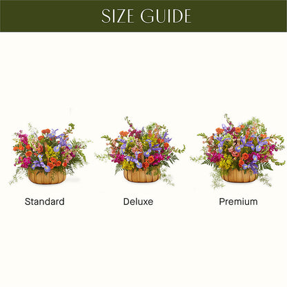 Garden of Life Basket –  Rose And Silk Florist Llc, Lewisville TX