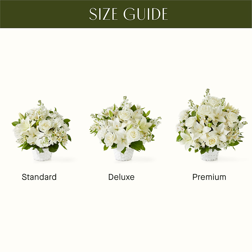 Peaceful Reflections Arrangement –  Rose And Silk Florist Llc, Lewisville TX