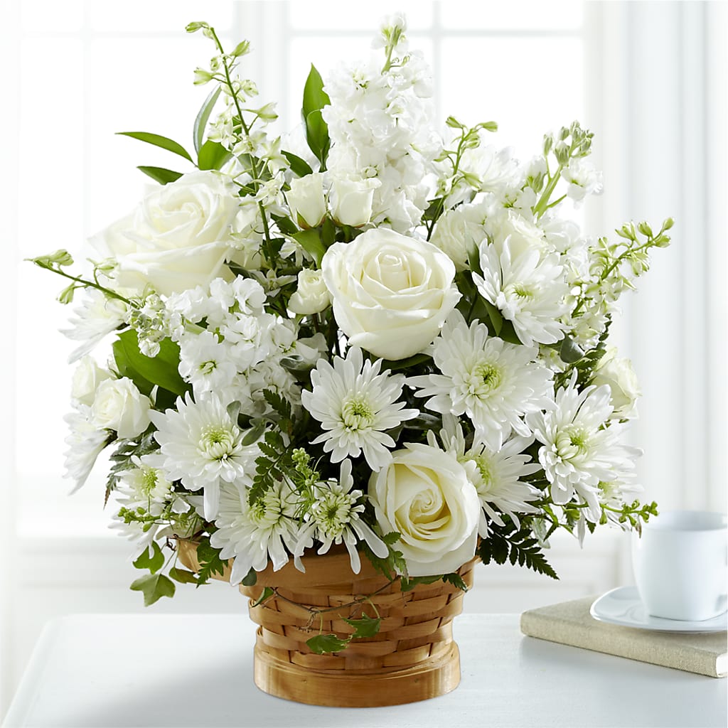 Heartfelt Condolences Arrangement –  Rose And Silk Florist Llc, Lewisville TX