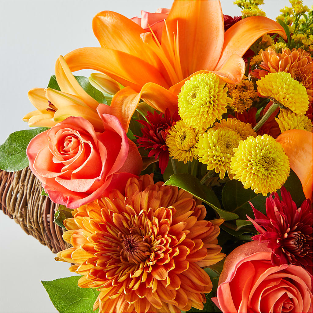 Bouquet of Blessings Cornucopia –  Rose And Silk Florist Llc, Lewisville TX