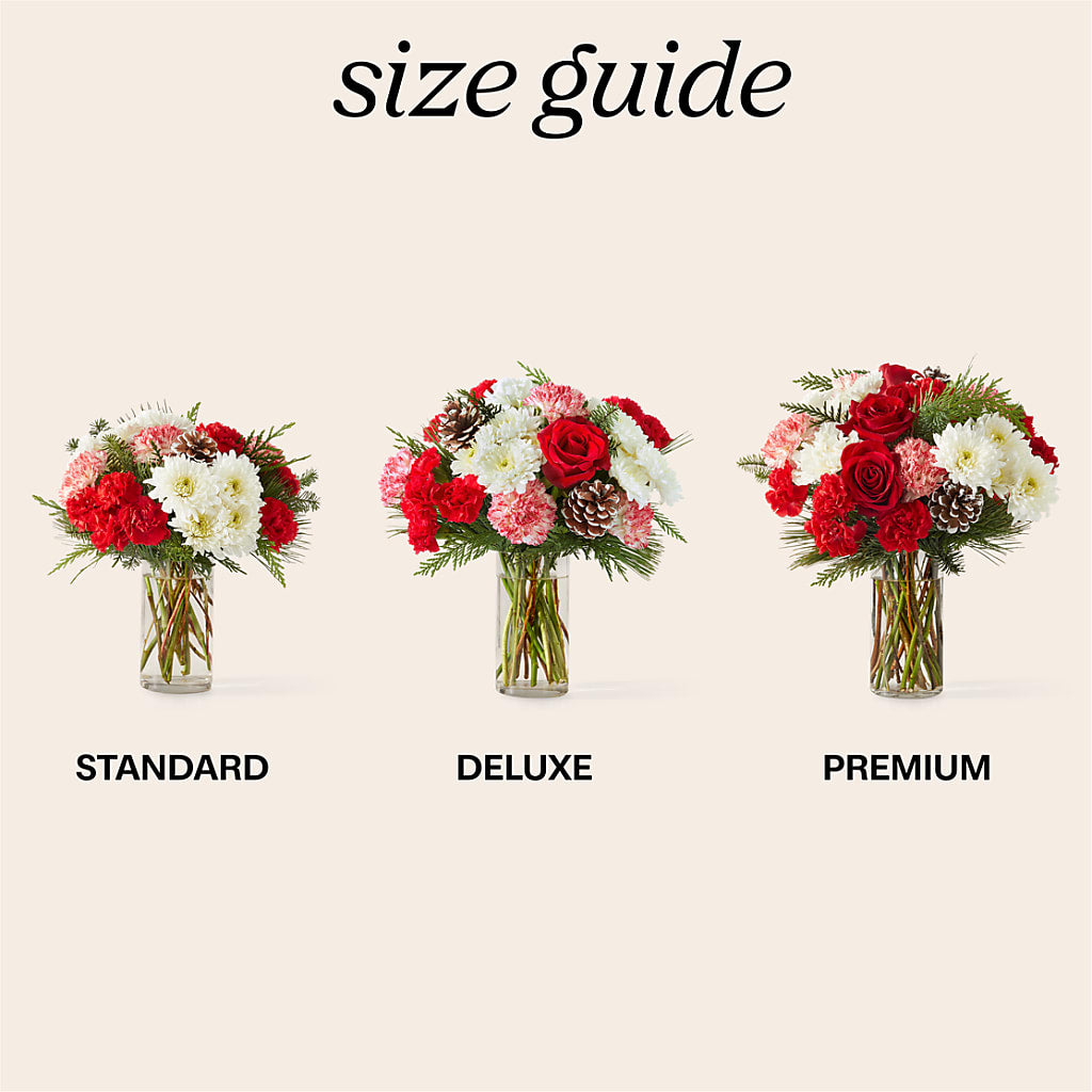 Candy Cane Lane Bouquet –  Rose And Silk Florist Llc, Lewisville TX