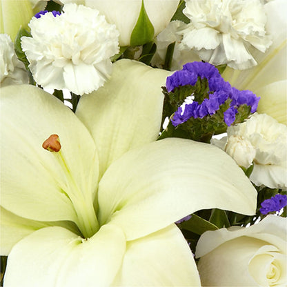 Sapphire Rush Bouquet –  Rose And Silk Florist Llc, Lewisville TX