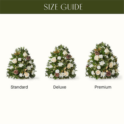 Snowed In Tree –  Rose And Silk Florist Llc, Lewisville TX