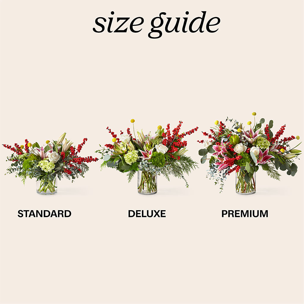 Berry & Bright Bouquet –  Rose And Silk Florist Llc, Lewisville TX