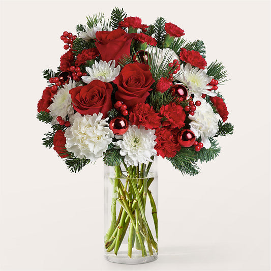 Good Tidings Bouquet –  Rose And Silk Florist Llc, Lewisville TX