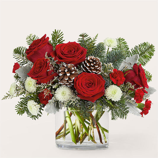 Yule Cheer Bouquet –  Rose And Silk Florist Llc, Lewisville TX