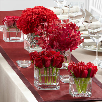 Modern Grace Centerpiece –  Rose And Silk Florist Llc, Lewisville TX